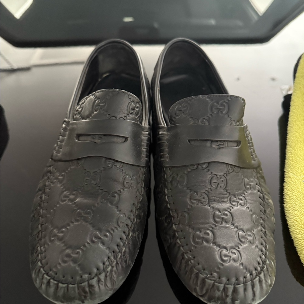 Gucci GG black loafers